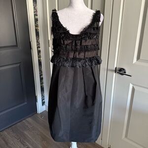 NWT Vintage 90s Moschino Cheap and Chic Black Cocktail Dress Size IT 44 US 10
